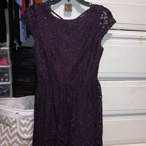 Dark Purple Dress